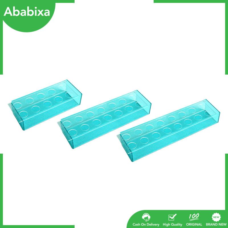 Chậu Hoa Bằng Acrylic Kèm Giá Đỡ Hình Chữ Nhật Dùng Trang Trí Bàn Ăn / Văn Phòng