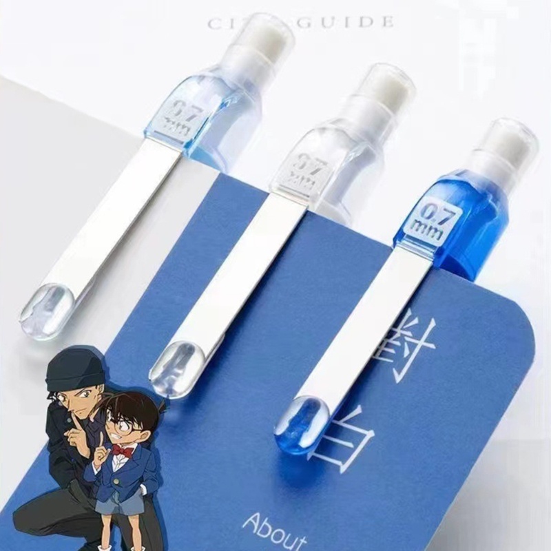 Set 6 Bút Chì Bấm Ngòi 0.7mm Họa Tiết Hoạt Hình Dễ Thương