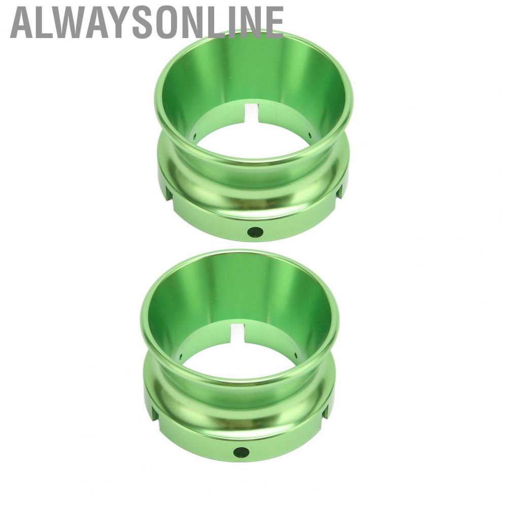 Alwaysonline NAB Hub Adapters  Green Polished 10 Inch Opener Aluminum Alloy Easy Installation Lockable Universal Loading Device for Reel To Tape Recorder