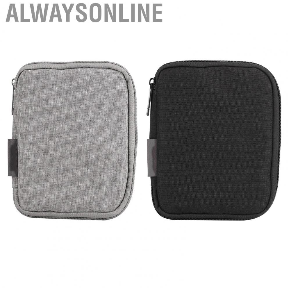 Alwaysonline Data Line Storage Bag  Portable Electronic Organizer Scratch Resistant for Travel Watch Straps