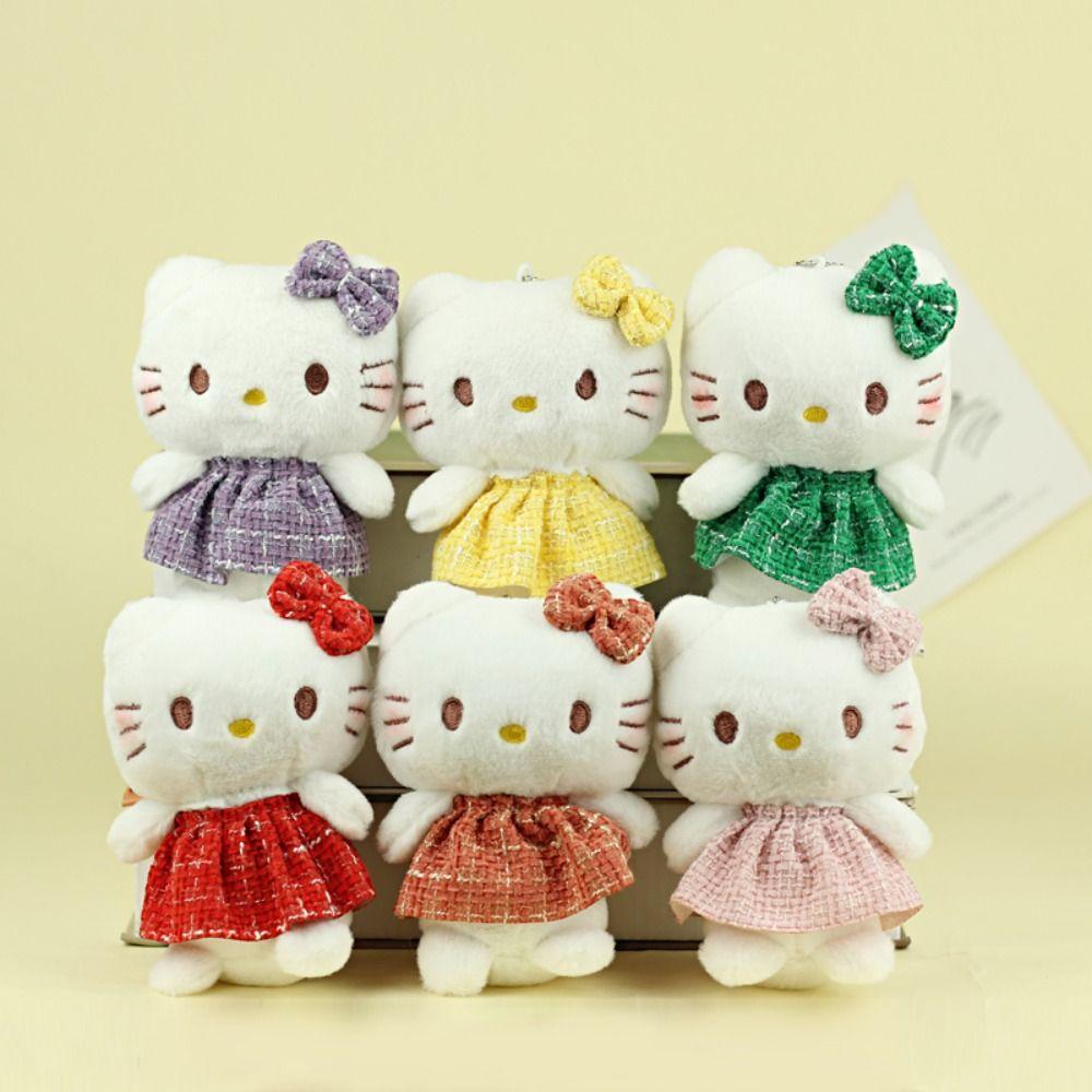 Móc Khóa Cotton Y2K Họa Tiết Hoạt Hình Phong Cách Nhật Bản Dễ Thương