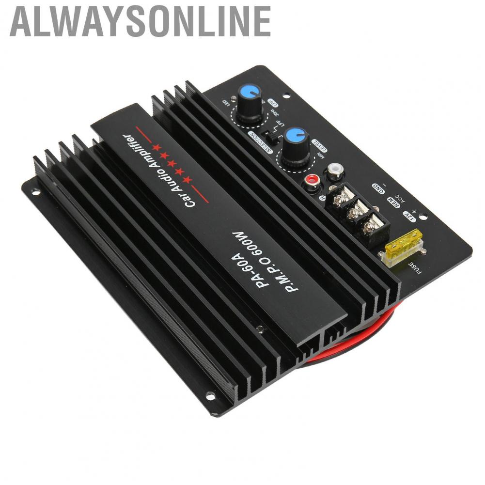 Alwaysonline Mini Power Amplifier 12V 600W High Sound Receiver  GOB