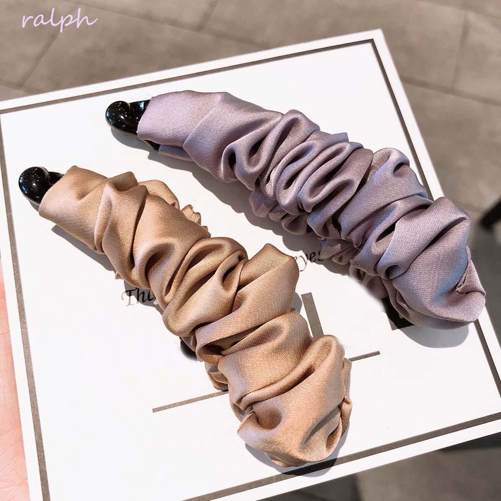 Kẹp Tóc Đuôi Ngựa Bằng Vải Phong Cách Hàn Quốc