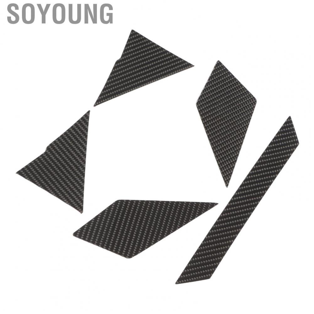 Soyoung UTV Front Face Panel Trim  UV Protection Carbon Fiber for RZR PRO XP 2021 Onwards