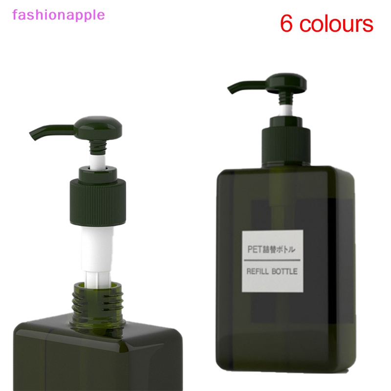 Bình Nhựa Rỗng Trong Suốt Đựng Dầu Gội / Sữa Tắm Tiện Dụng