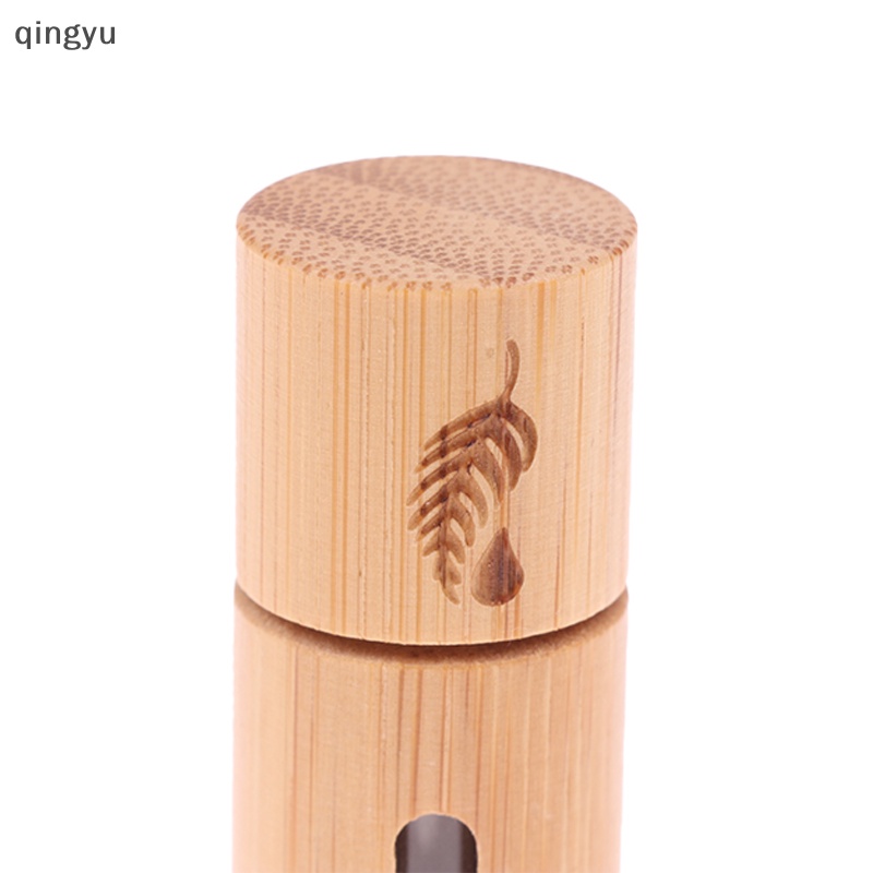 Chai Dầu Dạng Lăn Bằng Gỗ Tre Tự Nhiên 3Ml