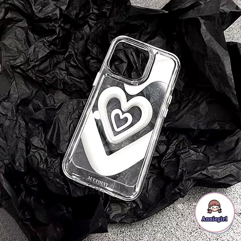 Ốp Điện Thoại TPU Mềm Họa Tiết Trái Tim Cho IPhone 11 IPhone 14 Pro Max Ip13 Pro Max IPhone 12