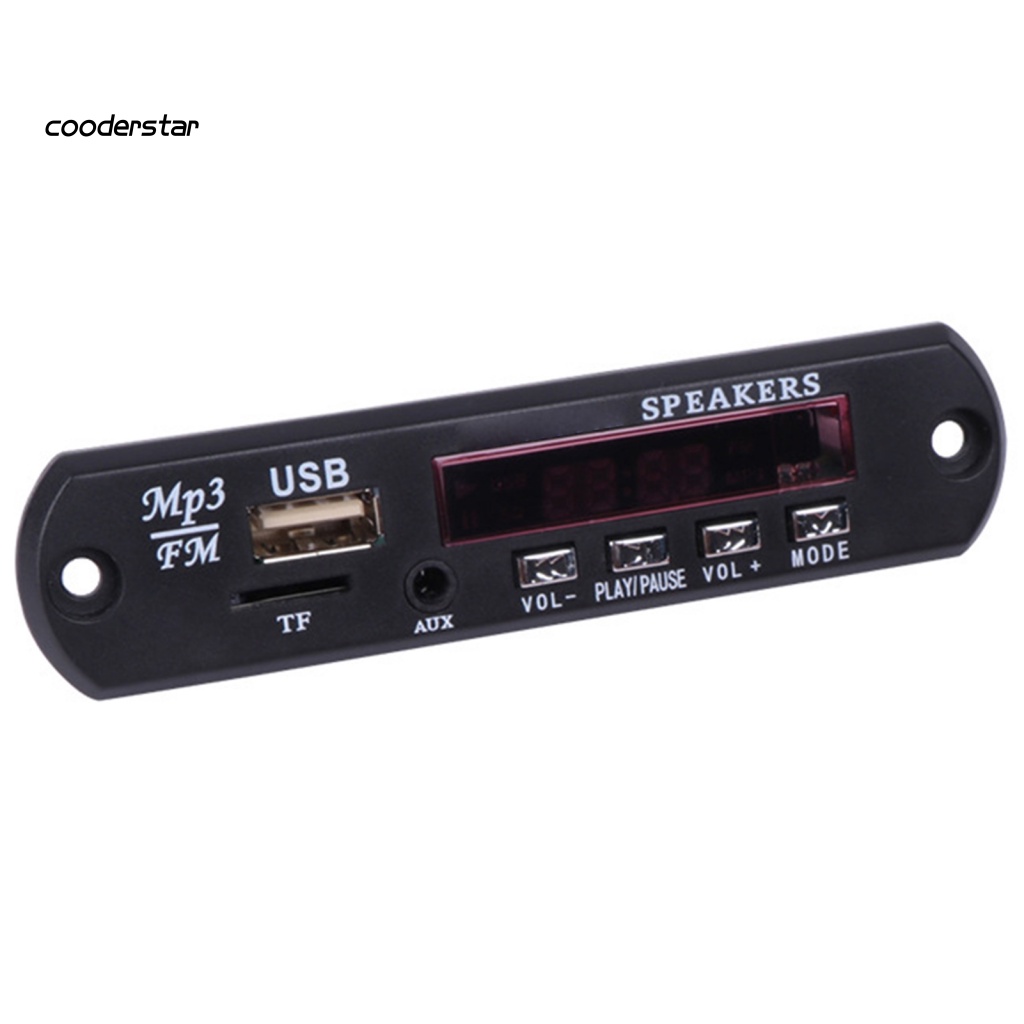 Bảng Mạch Khuếch Đại Âm Thanh MP3 Chuyên Nghiệp Đầu Vào USB Thẻ TF Tiếng Ồn Thấp Cho Xe Hơi