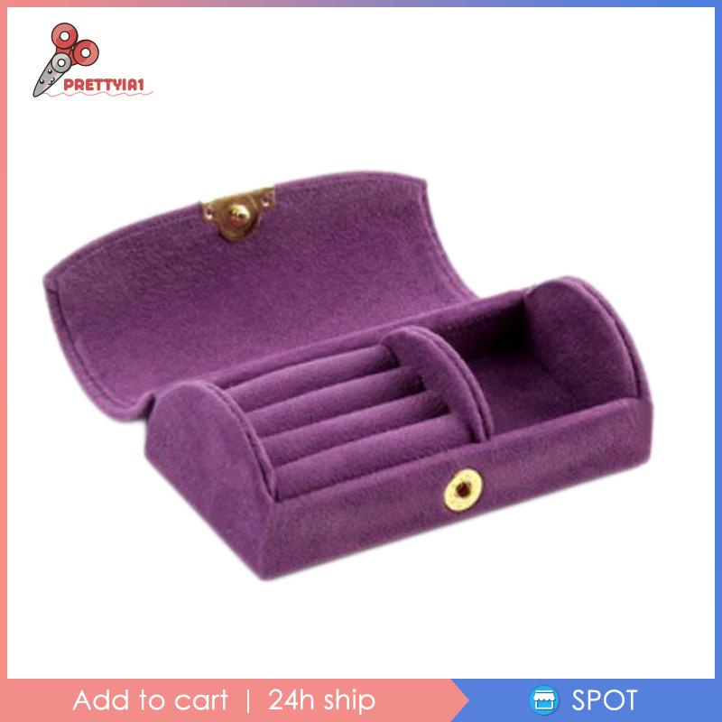 [Prettyia1] Hộp Đựng Trang Sức / Đồng Hồ / Vòng Tay Tinh Tế