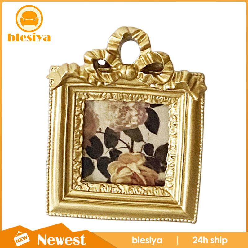 [Blesiya] Khung Ảnh Nhựa Resin Phong Cách Châu Âu Trang Trí Phòng Khách / Phòng Ngủ