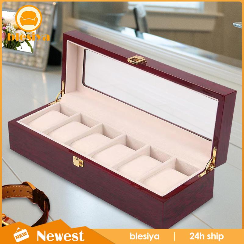 Hộp Đựng Đồng Hồ Để Bàn 3 Ngăn Tiện Dụng