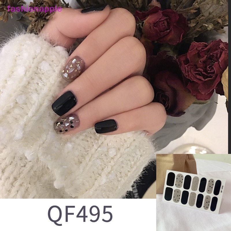 Miếng Dán Trang Trí Móng Tay Tự Dính Bao Phủ Toàn Diện