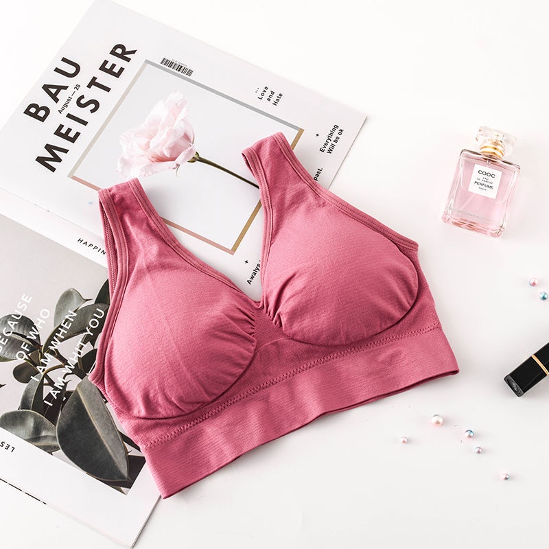 Áo Ngực Thể Thao Không Gọng Có Mút Đệm Size Lớn Thời Trang Cho Nữ