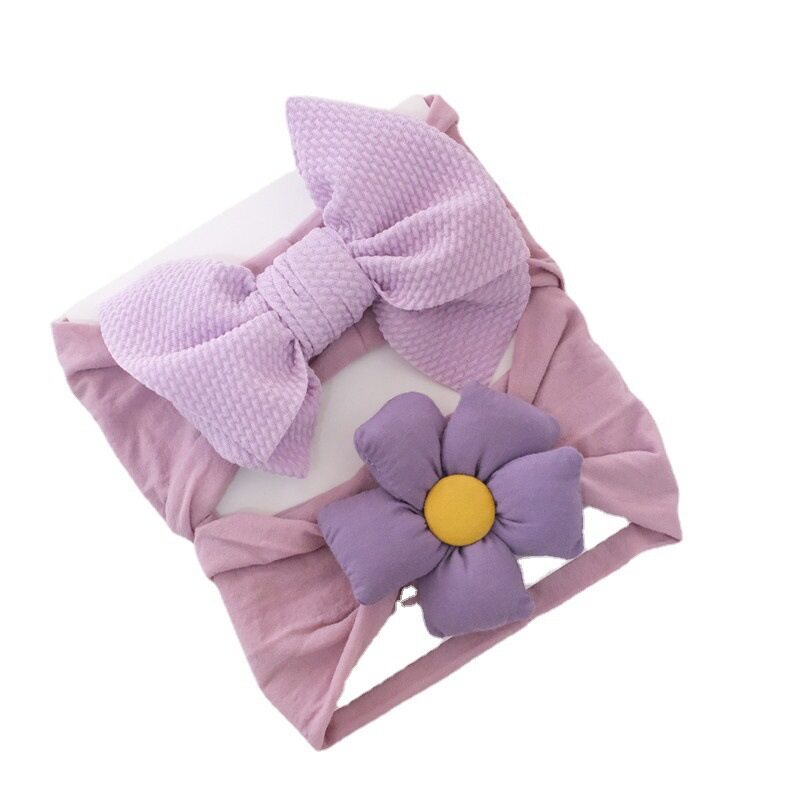 Set 2 Băng Đô Nơ Dễ Thương Cho Bé Gái