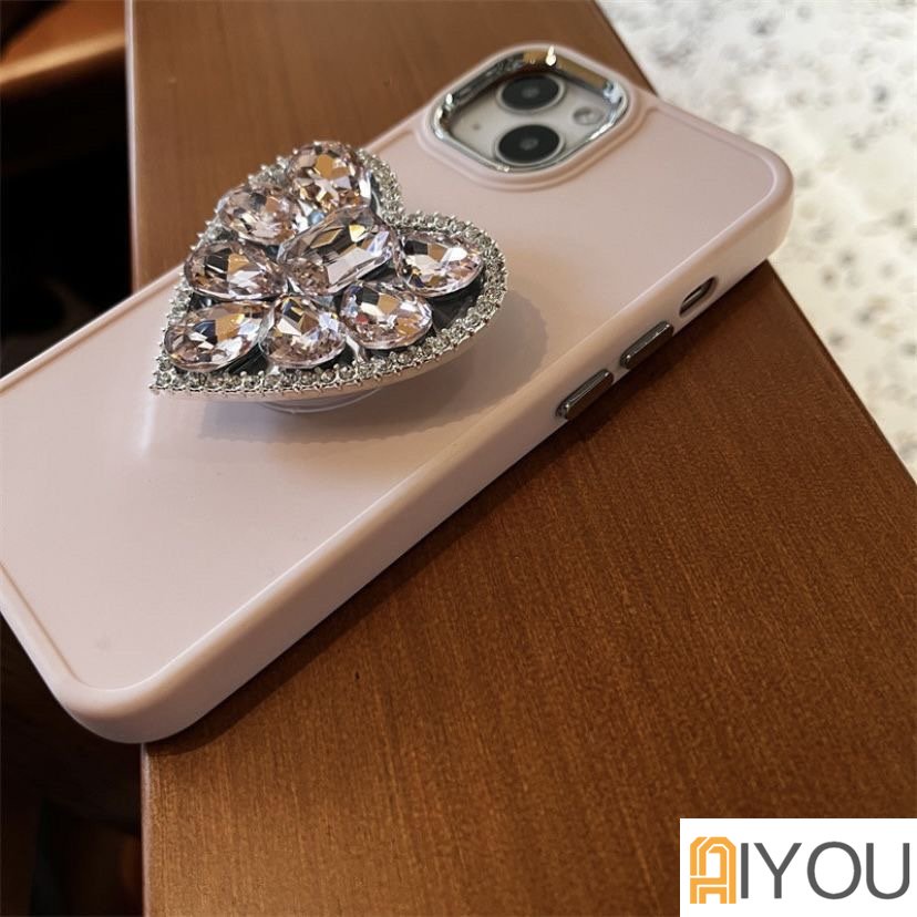 Ốp Điện Thoại tpu Dẻo Kèm Gương Hình Trái Tim 3D Cho Iphone 14 14 pro 14 pro max 14 plus 13 pro max 12 pro max 11 pro max xs max xr X 7 8 plus
