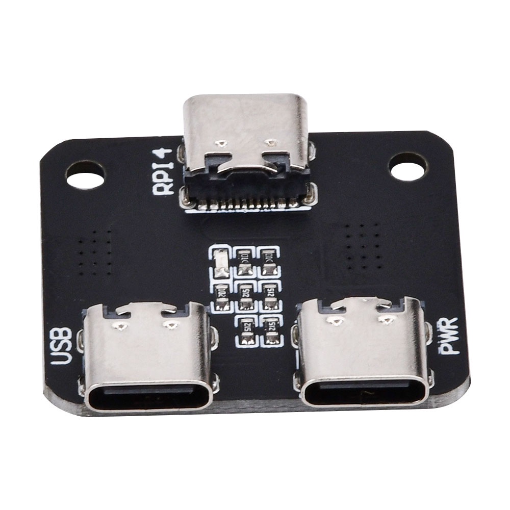 Bộ Phân Tách Nguồn Pcbfun Cho Raspberry Pi 4 Usb Loại c
