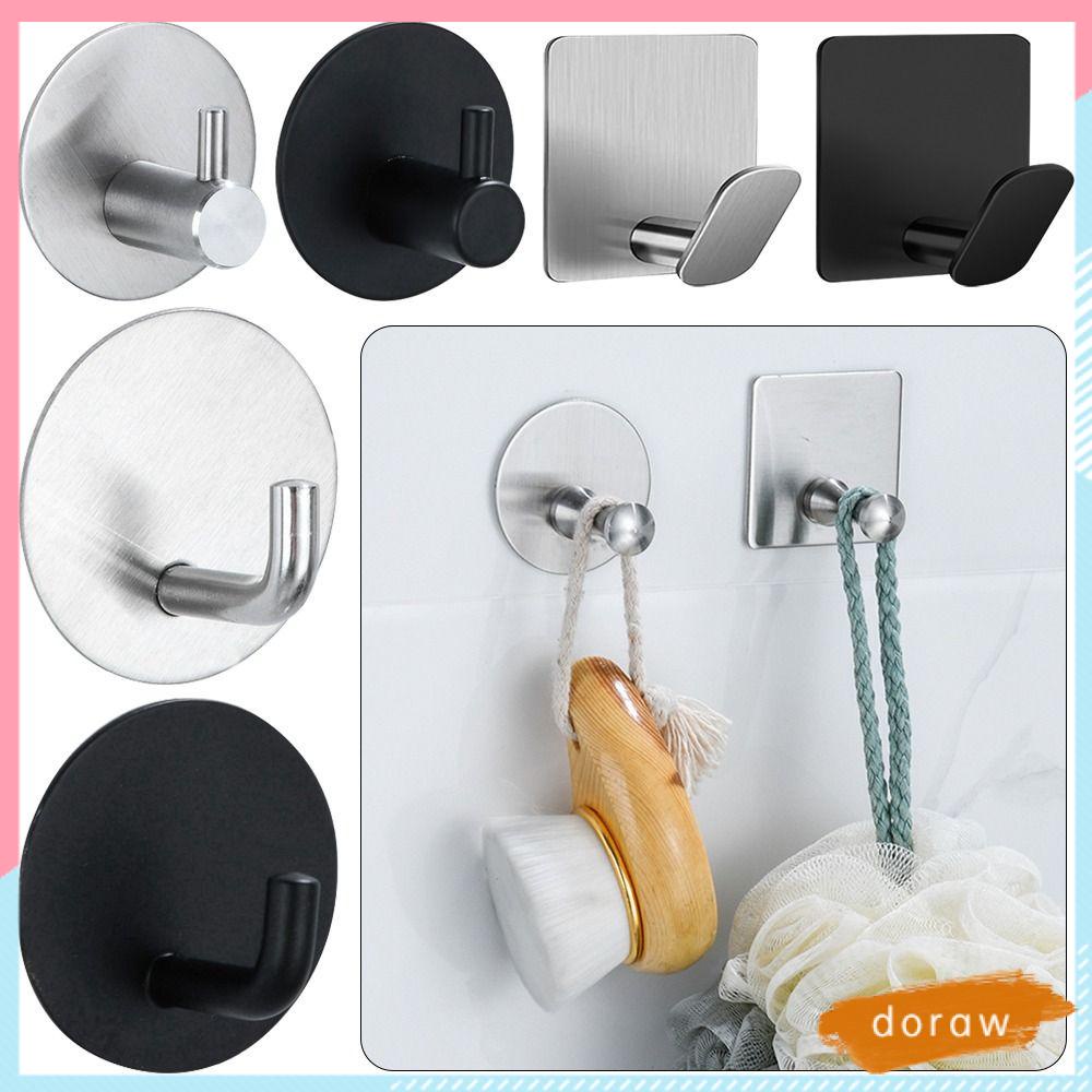 Móc Treo Khăn Bằng Thép Không Gỉ Gắn Tường Nhà Bếp / Phòng Tắm