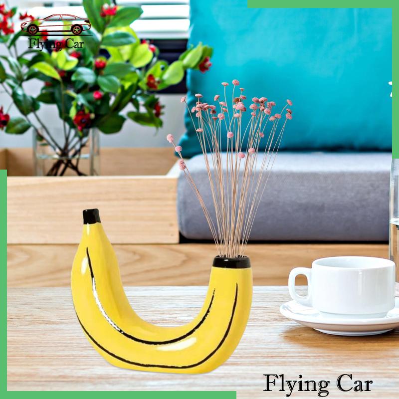 Bình Cắm Hoa / Cây Chuối Bằng Nhựa Resin Điêu Khắc Trang Trí Tiệc Tùng Lzdjfmy2