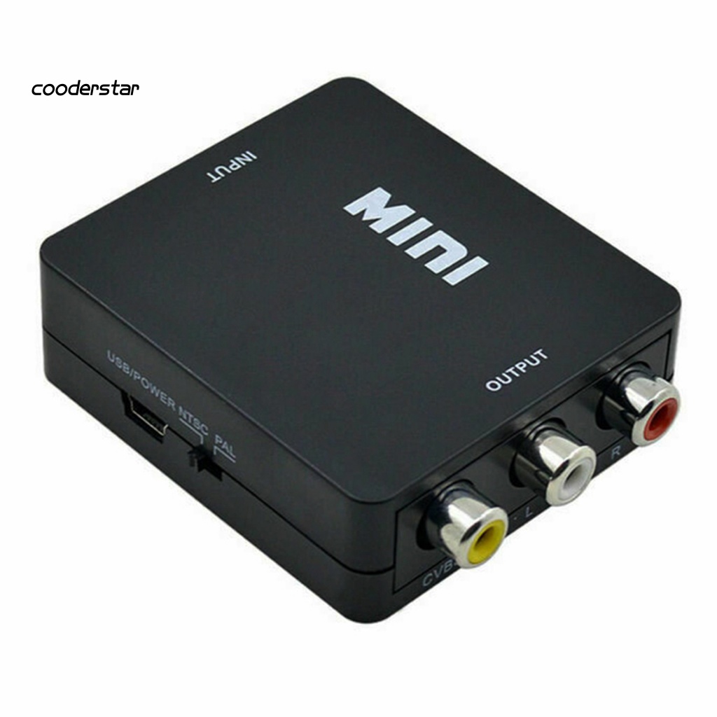 Bộ Chuyển Đổi Âm Thanh HDMI 1080P Sang AV RCA Và Phụ Kiện