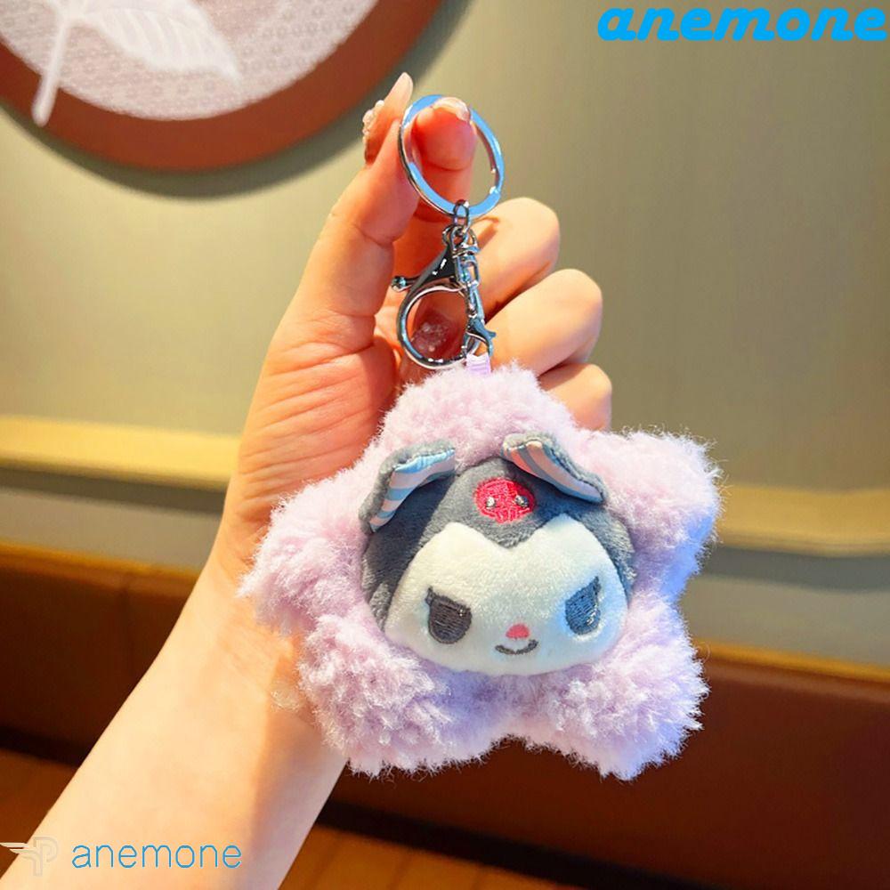 Móc Khóa Hình Kuromi Nhồi Bông Hoạt Hình Dễ Thương