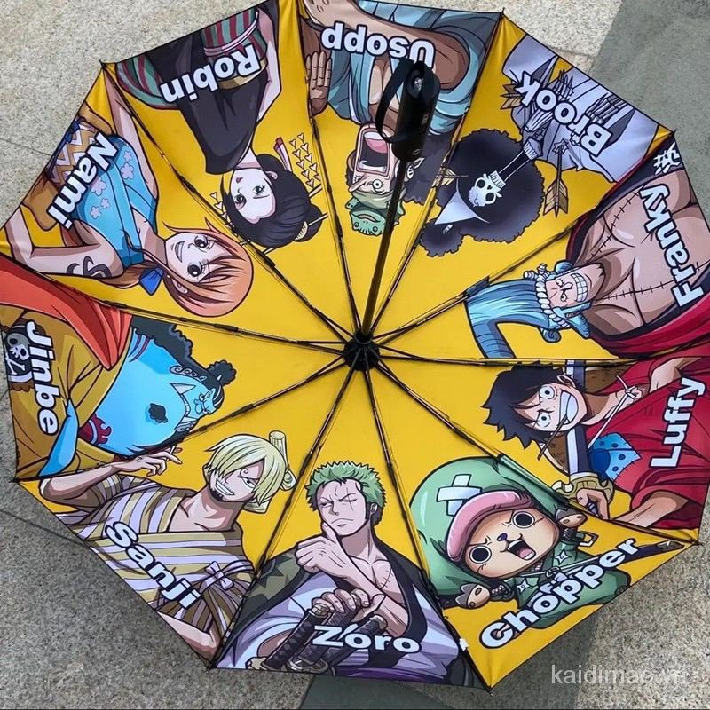 Dù Che Nắng Tự Động 70% In Hình Nhân Vật Luffy Trong One Piece