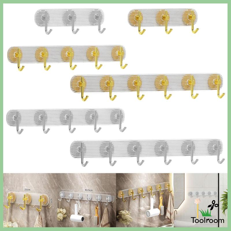 [Toolroom] Móc Treo Áo Khoác / Mũ / Khăn Tắm Chịu Được Sức Nặng Tái Sử Dụng Đ