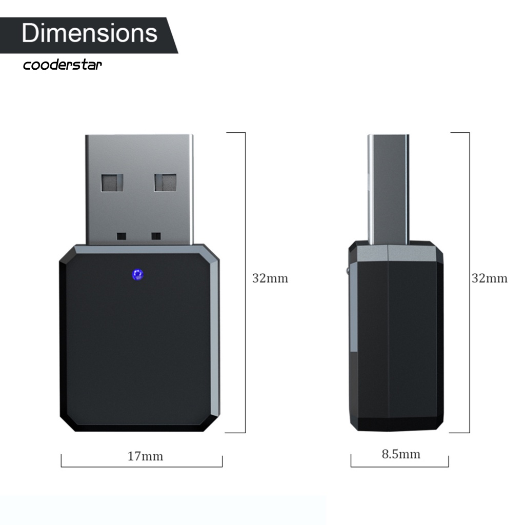 Thiết Bị Nhận Tín Hiệu Âm Thanh Bluetooth 5.1 Kèm Mic Rảnh Tay