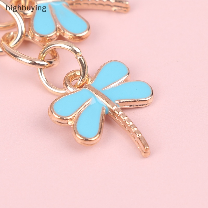 1 Móc Khóa Hình Hoa Và Bướm Thời Trang Cho Nữ