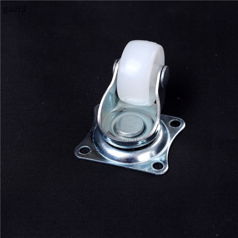 Bộ 4 Bánh Xe Lăn Bằng Nhựa PP Màu Trắng Thạch Cao 10kg 1 &quot;Chuyên Dụng