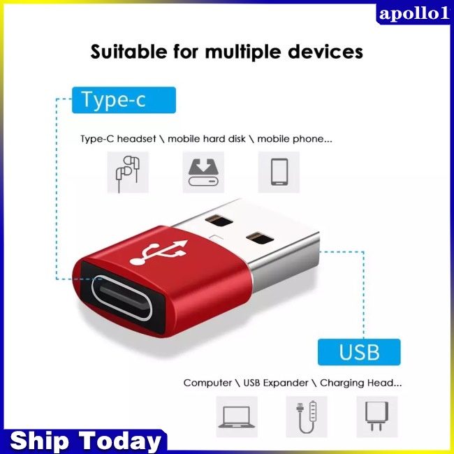 Đầu Nối Chuyển Đổi Dữ Liệu Usb Type c Hình Vỏ Sò Bằng Kim Loại
