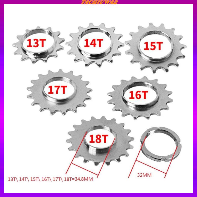 [Tachiuwa2] Bánh Đà Cố Định Bánh Đà Đơn Tốc Độ Cao Cho Xe Đạp