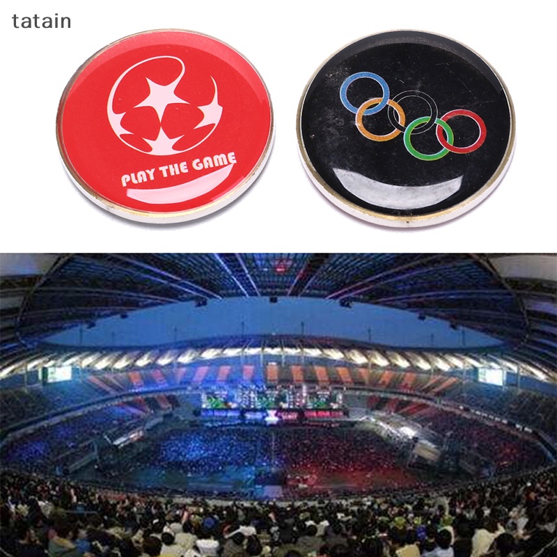 1 Đồng Xu Lưu Niệm Thể Thao Đá Bóng Giải Vô Địch Tìm Cạnh Dạng Kéo Tiền Xu toss