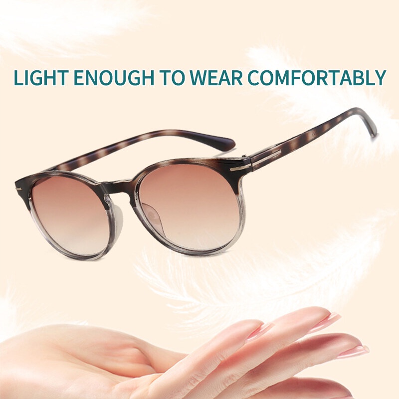 Kính Đọc Sách Gọng Tròn Thoải Mái Thời Trang Unisex