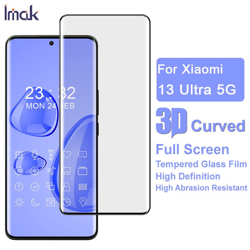 Kính Cường Lực Cong 3D Cho XiaoMi 13 Ultra 5G