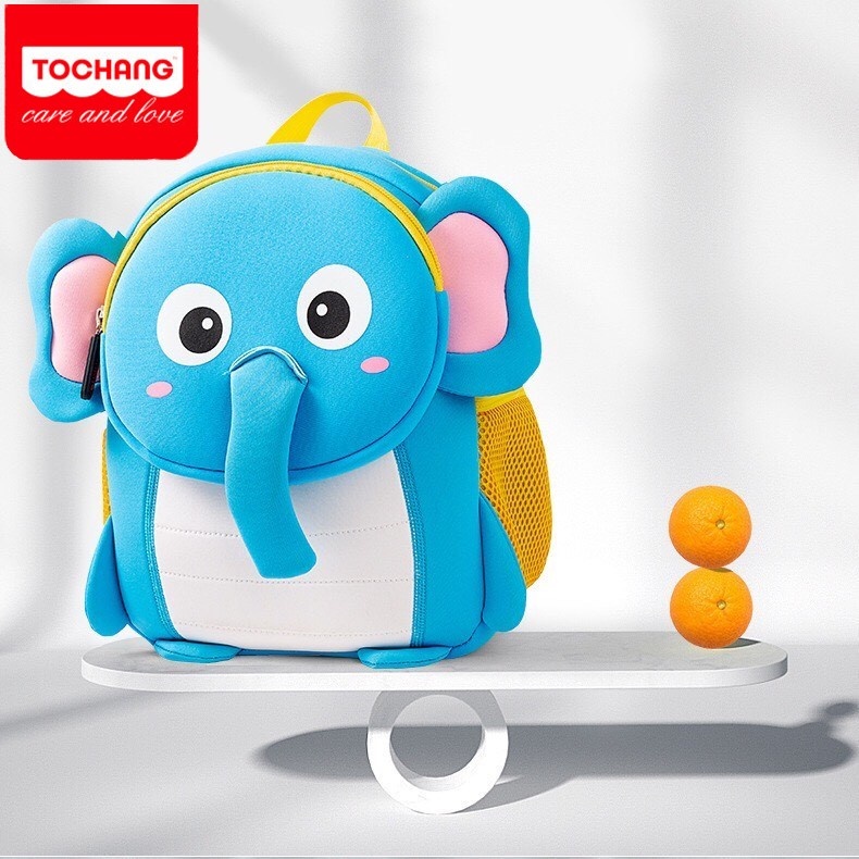 Balo Cho Bé Đi Học Mẫu Giáo TOCHANG Chính Hãng, Balo Hình Thú, Balo Trẻ Em Đi Học Mầm Non Mẫu 3D Mới 2023 Hagia