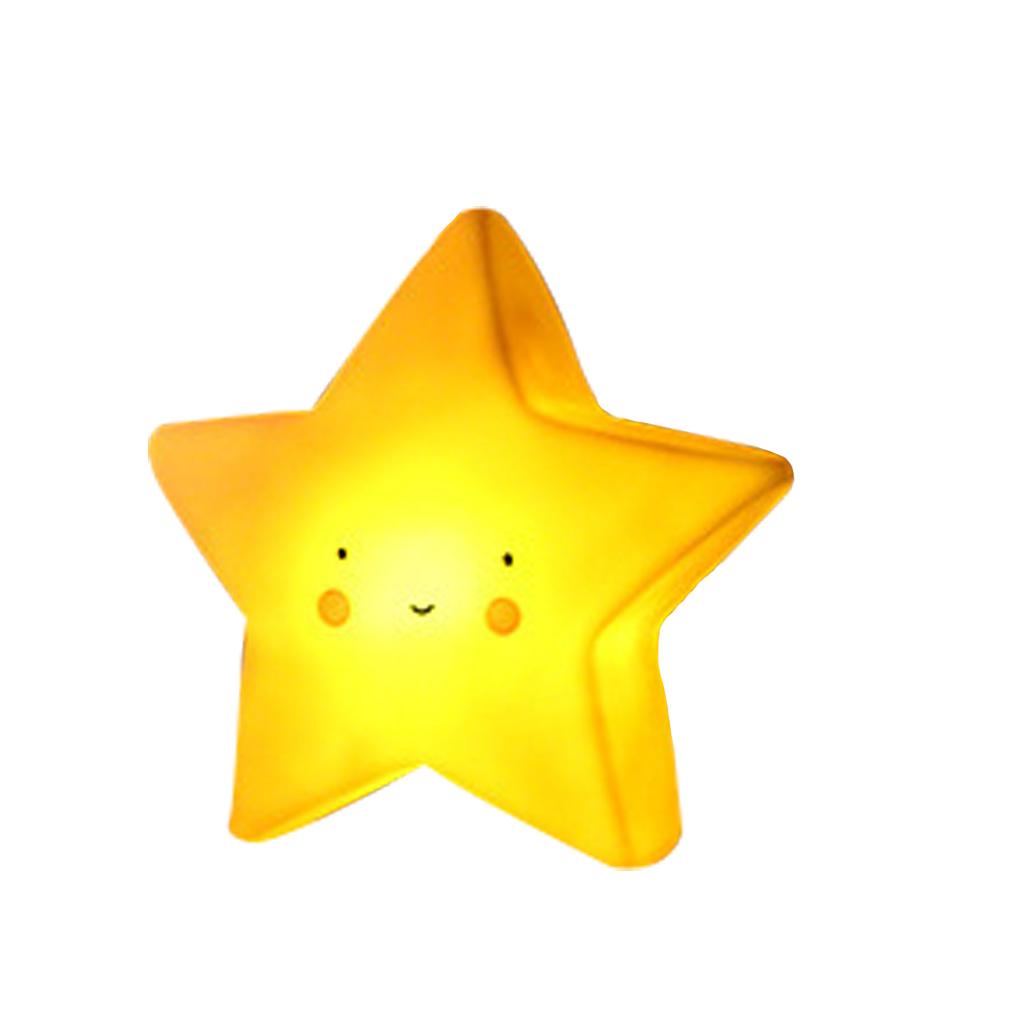 Đèn Ngủ LED Hình Mặt Trăng Hoạt Hình Cho Bé