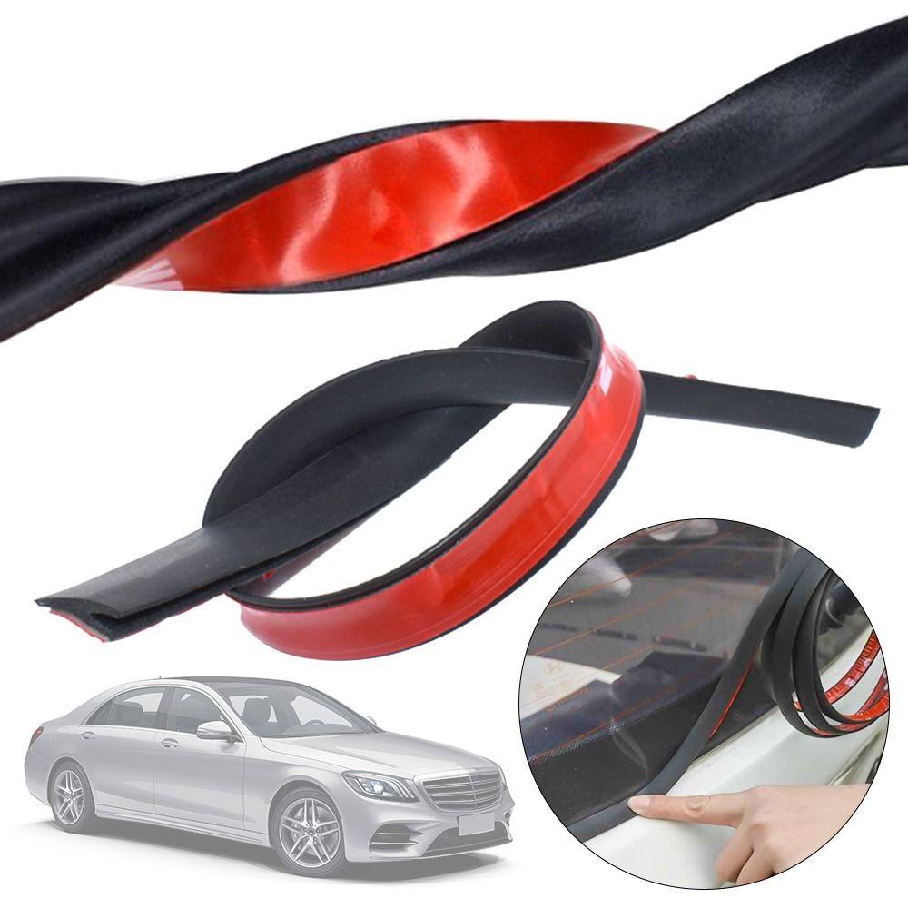 .Cuộn Dây Cao Su 3M Hình Chữ Y Màu Đỏ Đen Chống Bụi Cho Xe Hơi