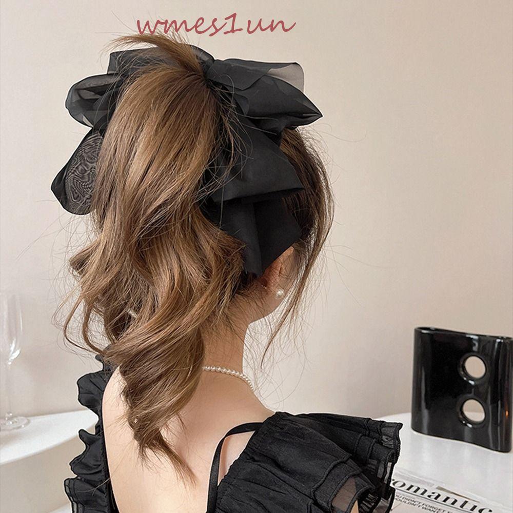 Kẹp Tóc Nơ WMES15H Thời Trang Hàn Quốc Dành Cho Nữ