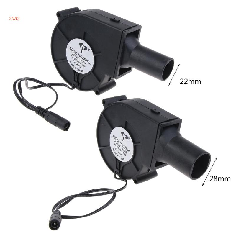 Quạt Thổi Khí Nướng Thịt Bbq Bằng Điện 12V 5.5x2.1mm 1.2A 3700RPM