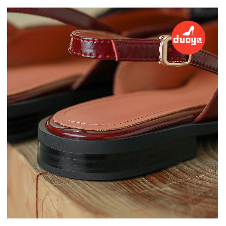 Giày Sandal Gót Cao Dày Dặn Chống Trượt Đính Nơ Màu Bạc/Đỏ Dễ Thương Chống Mòn Thời Trang Mùa Hè Cho Nữ