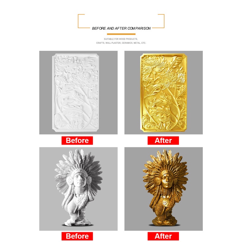 Sơn Xịt Mạ Vàng Ô Tô, Xe Máy - Dát Vàng Nội Thất Sang Trọng - Đổi Màu Đồ Trang Trí - Đủ Màu, Xóa Vết Xước Xe