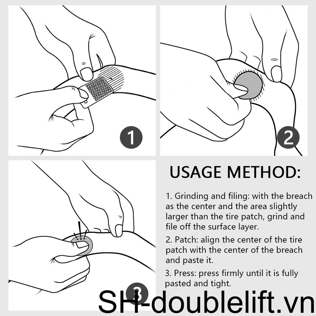 Bộ Dụng Cụ Vá Lốp Xe Đạp Leo Núi Thiết Kế Độc Đáo Dễ Sử Dụng