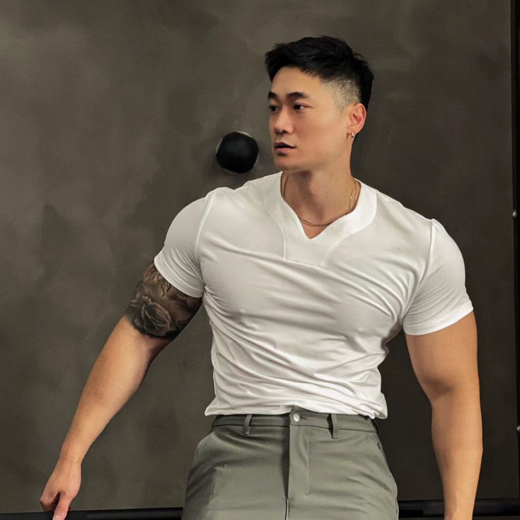 Áo Thun polo Thể Thao Màu Trơn Mau Khô Thoáng Khí Thời Trang Mùa Hè 2023