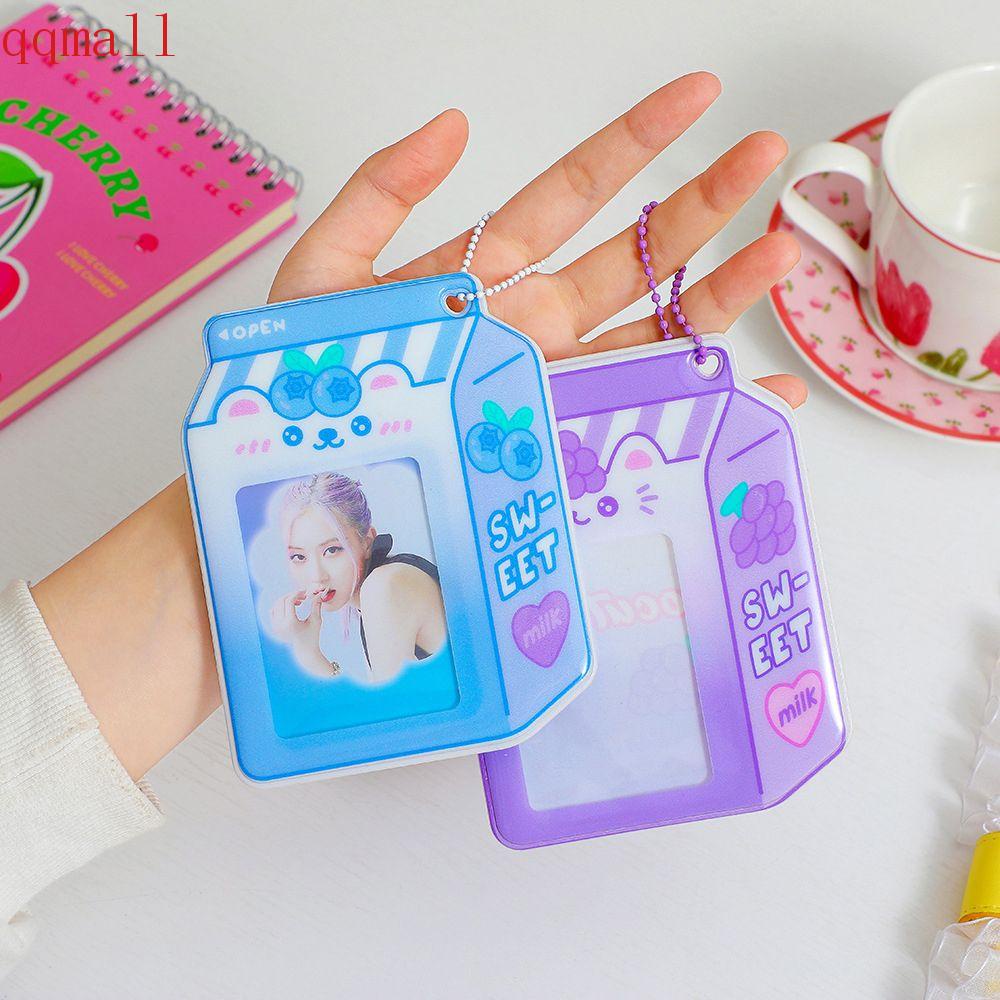 Vỏ Bọc Bình Sữa / Thẻ Ngân Hàng / Xe Buýt Kèm Móc Khóa Tiện Lợi Dành Cho Bé Gái