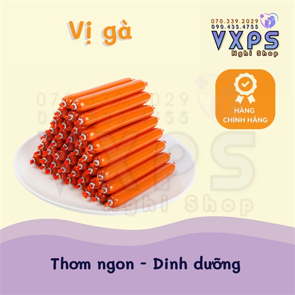 Xúc Xích Cho Chó Mèo - Thức Ăn Cho Chó Mèo