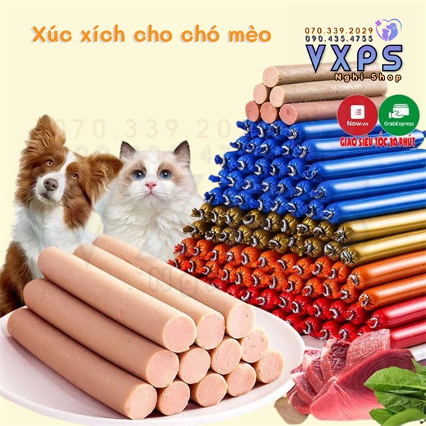 Xúc Xích Cho Chó Mèo - Thức Ăn Cho Chó Mèo