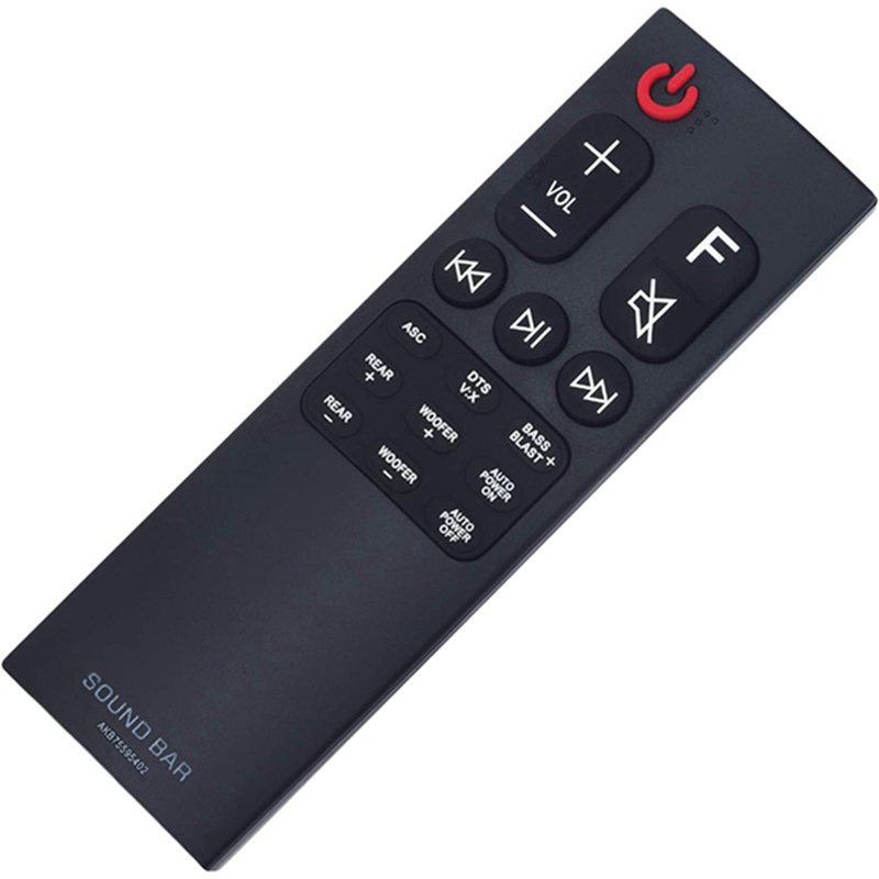 Akb75595402 Thay thế điều khiển từ xa cho Bộ điều khiển từ xa LG Sound Bar AKB75595401 Akb75595402