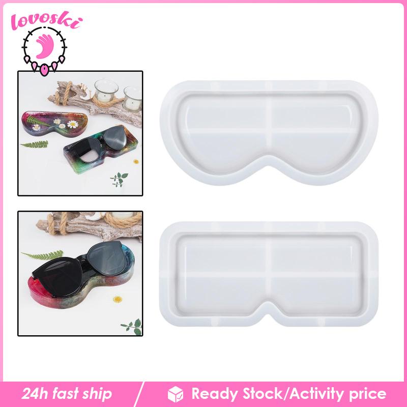 Bộ 2 Khuôn Silicone Làm Mắt Kính DIY Tiện Dụng