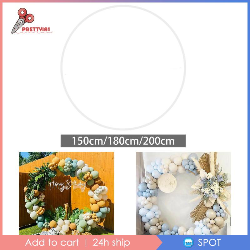 [Prettyia1] Giá Đỡ Phông Nền Hình Tròn Cho Tiệc Cưới / Halloween 150cm