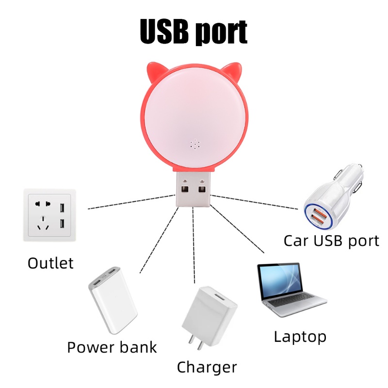 Đèn Led Để Bàn Cảm Ứng Thông Minh Điều Khiển Bằng Giọng Nói Cho Bé JP6 RYVN